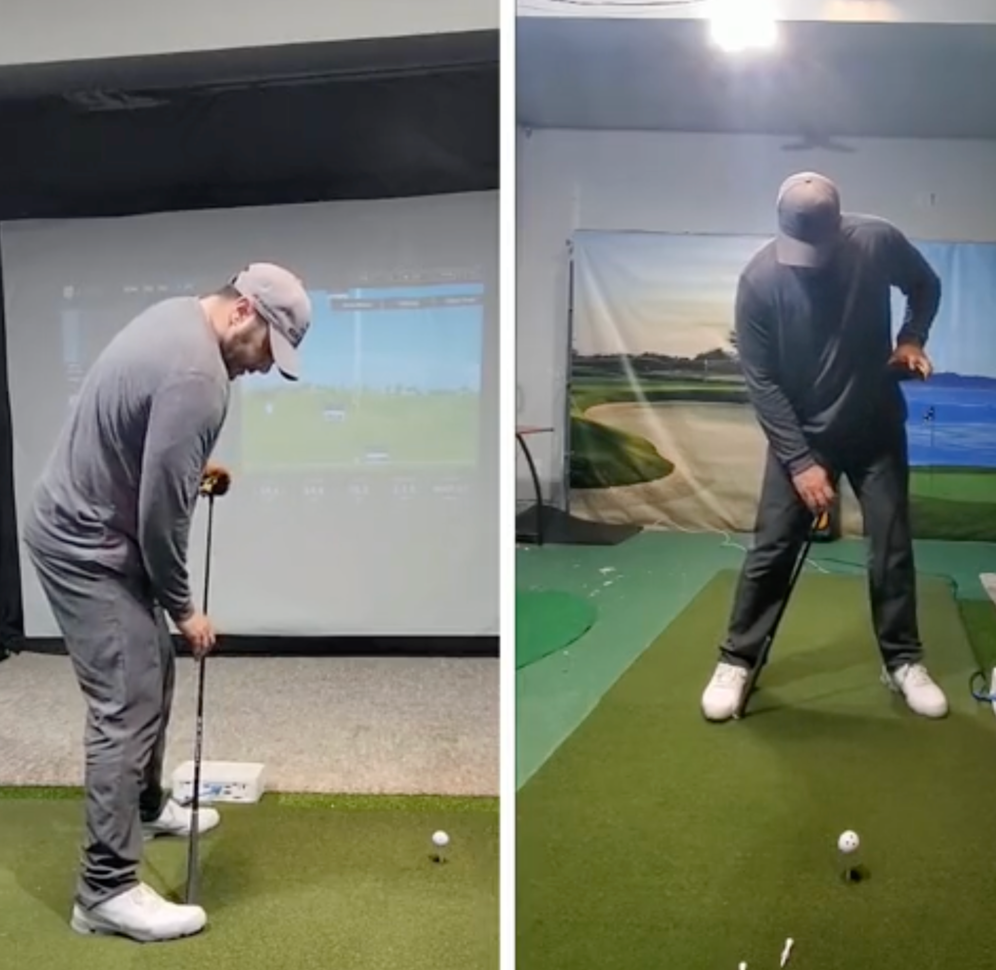 Juju Swing footwork through impact